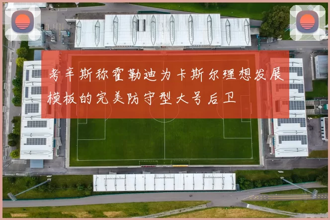 考辛斯称霍勒迪为卡斯尔理想发展模板的完美防守型大号后卫